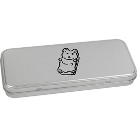 Azeeda 'Gummy Bear' Metal Hinged Stationery Tin/Storage Box (TT00067917)
