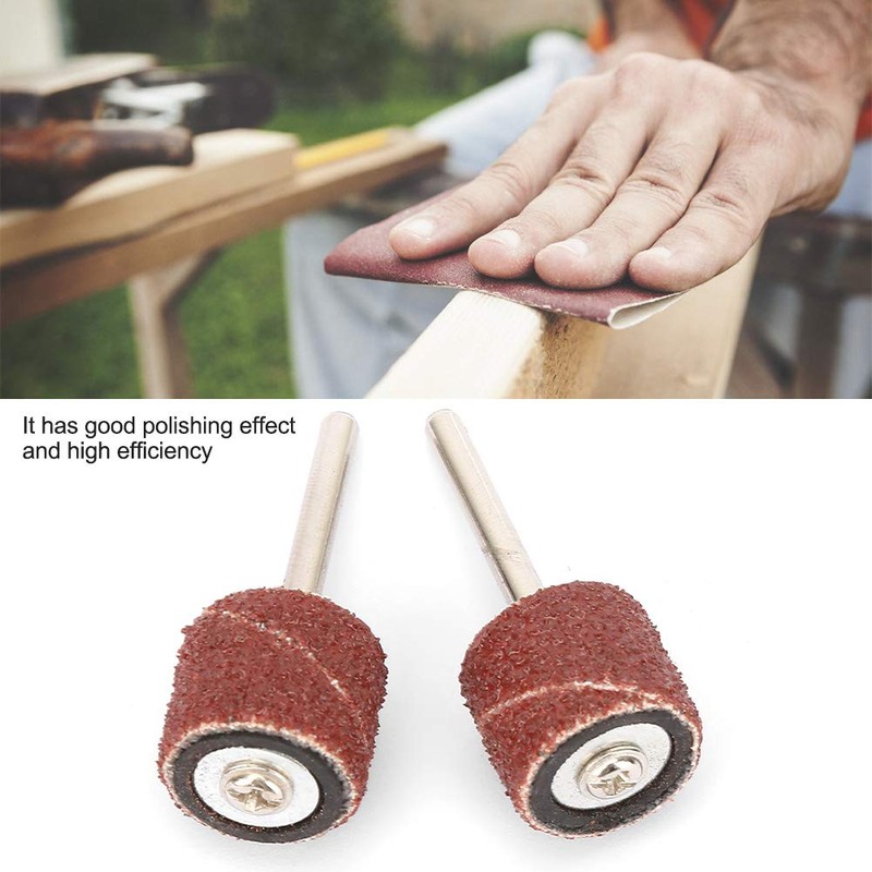 ASHATA 100 Pieces Sanding Drum Set 1/2 inch and 2