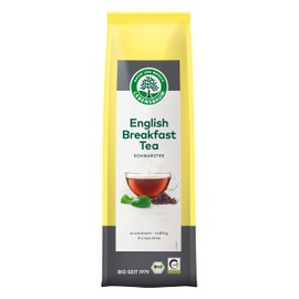 Lebensbaum English Breakfast Tea Black Tea, Organic Tea, Black Tea Blend with Aromatic, Strong Flavour, Vegan, Loose, 100 g