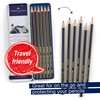 Faber-Castell Graphite Sketch Pencil Set - 6 Graphite Pencils (2H,