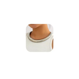 MOEEIJEW Chunky Gold Choker Necklace for Women Snake Chain Statement Necklace Cuban Link Collar Jewelry