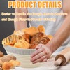 Round Bread Proofing Baskets Fabric Liner French Style Sourdough Bread