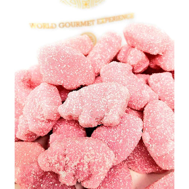 SweetGourmet Sour Strawberry Piglets | Mini Pigs Gummi Candy |