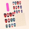 Medium Press on Nails Ballet Shaped Fake Nails with Cute