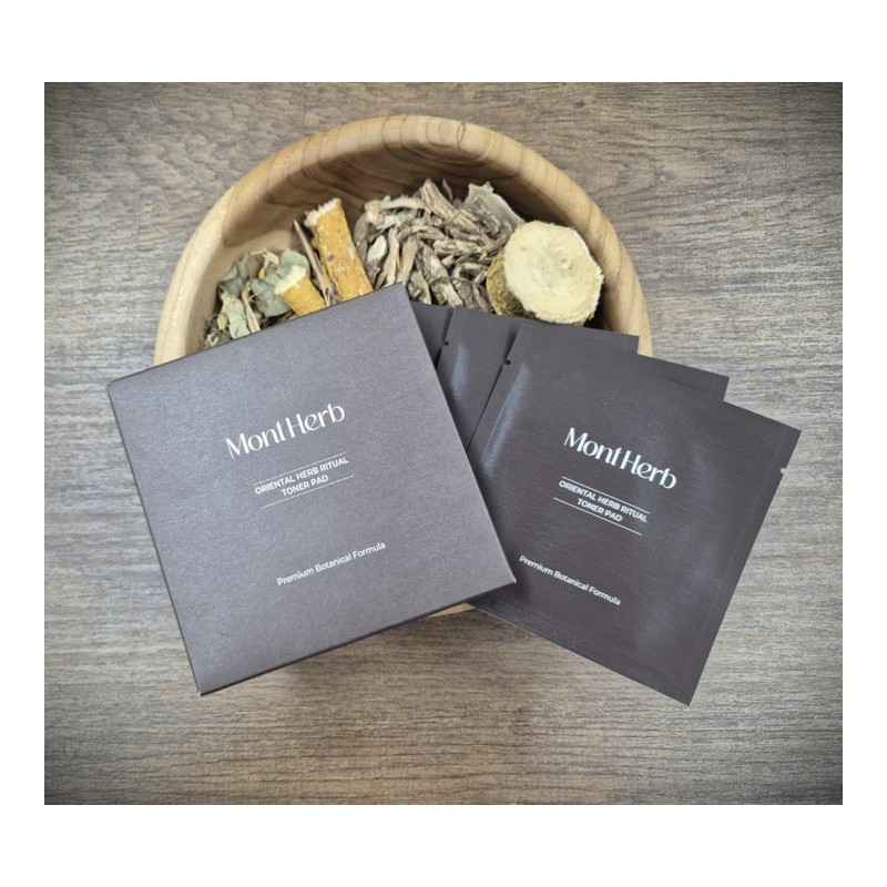Monte Herb Essence Toner Pad Portable Set (2 pieces /