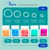 LA MIERE Clear Non-Latex 100 counts, Intraoral Elastic Bands Orthodontic