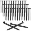 Hicarer 48 Pcs Oil Rubbed Bronze Wood Screws 9 x