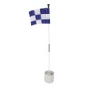 Golf Flagpole Portable 3 Feet Golf Flag Pole Flag Hole