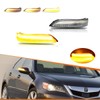 ADIIL 2PCS LED Dynamic Sequential Signal Side Mirror Lights For