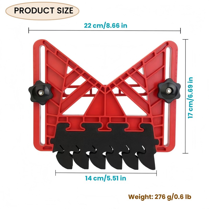 Featherboard Table Saw Guide, Woodworking Safety Accessory, Precision Cutting Tool