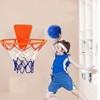 Wall Mounted Hoop 34 cm Wall Mounted Basketball Net with
