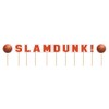 creative converting Sports Fanatic baloncesto Slam Dunk Cupcake púas