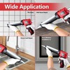 MARSOSAUR Caulk Gun, Non-Drip Electric Caulking Gun with 300 KG