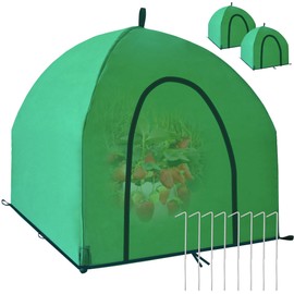 36″*36″*35.5″, Winter Plant Warm Covers - Raised Bed Cover, Garden Row Accelerator, Warm Tent Freeze Protection Humidity Domes for Germination, Seedling Propagation Protecting Plants from Animals 2PCS