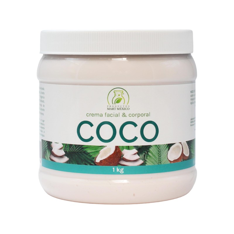 Crema Facial & Corporal De Coco Piel Suave Productos Mart