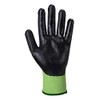 Portwest A645 Cut Resistant Green Cut - Nitrile Foam Green/Black,