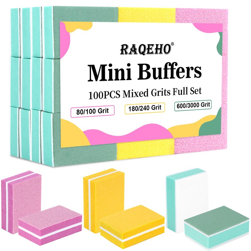Bloque Pulidor De Uñas 100 Piezas - Limas De Uñas