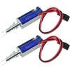 MEETOOT 2Pcs SM0537 DC12V-2A 5N Push Pull Type Open Frame
