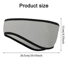 3 Piece Winter Headband Ear Protector,MUNSKT Warm and Comfortable Ear Protector, Winter Headband, Suitable for Outdoor Sports