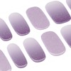 DANNI & TONI Semi Cured Gel Nail Strips Purple-White Ombre