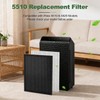 Jusfoouo 5510 Replacement Filter Set Compatible with Winix 5510 and