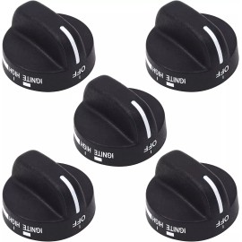 Scaroo 8273103 Stove Oven Gas Stove Control Knob -5 Pack*