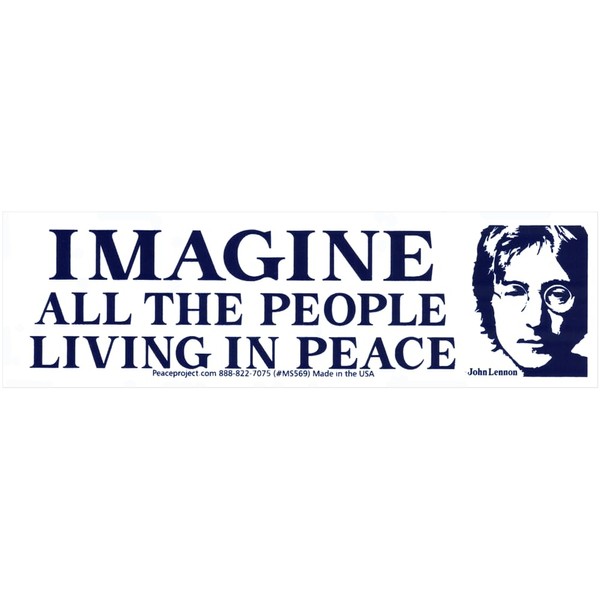 Imagine All The People Living Life in Peace John Lennon