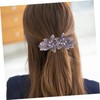 Outanaya Flower Rhinestone Hair Clip for Women Durable Spring Hair