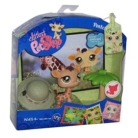 Littlest Pet Shop Postcard Pets Giraffe #902