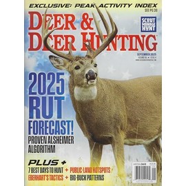 Deer & Deer Hunter's Magazine September 2025 RUT Forecast