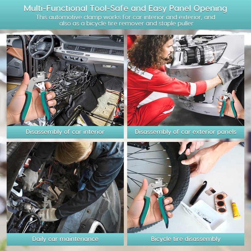 Car Clip Pliers, Disassembly Tools, Efficient Multi-Functional Auto Snap Pliers,