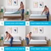 Linenspa 2 Inch Mattress Topper Cover, Queen – Machine Washable,