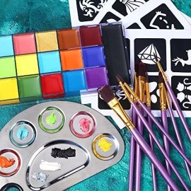 Marca Juego De Maquillaje De Aceite Para La Cara 20 Colores