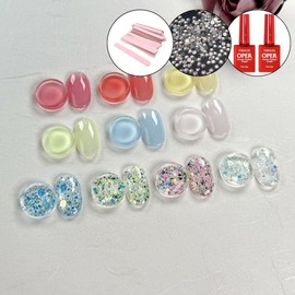 classic nail First Street Salang Bom Salon 10-piece set + 2 top gels / 퍼스트스트릿 살랑 봄 살롱 10종 세트+탑젤2개