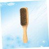 FOMIYES 2pcs Men's Beard Styler Bristle Brush Beard Comb Styling