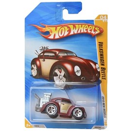 Hot Wheels Volkswagen Beetle, 2010 New Models '10 [red] 4/240 Good Year Tires