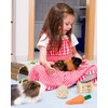 Sofier Hamster, Guinea Pig Toys Accessories Natural Chews for Teeth