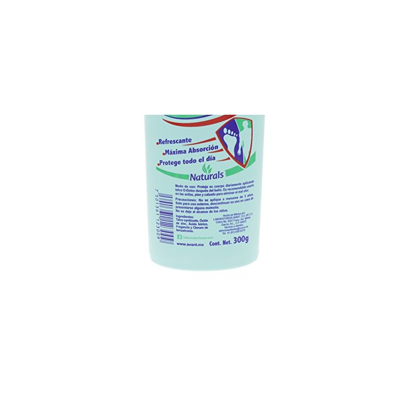 Odolex Talco Ppies Herbal 300 Gr, Pack of 1
