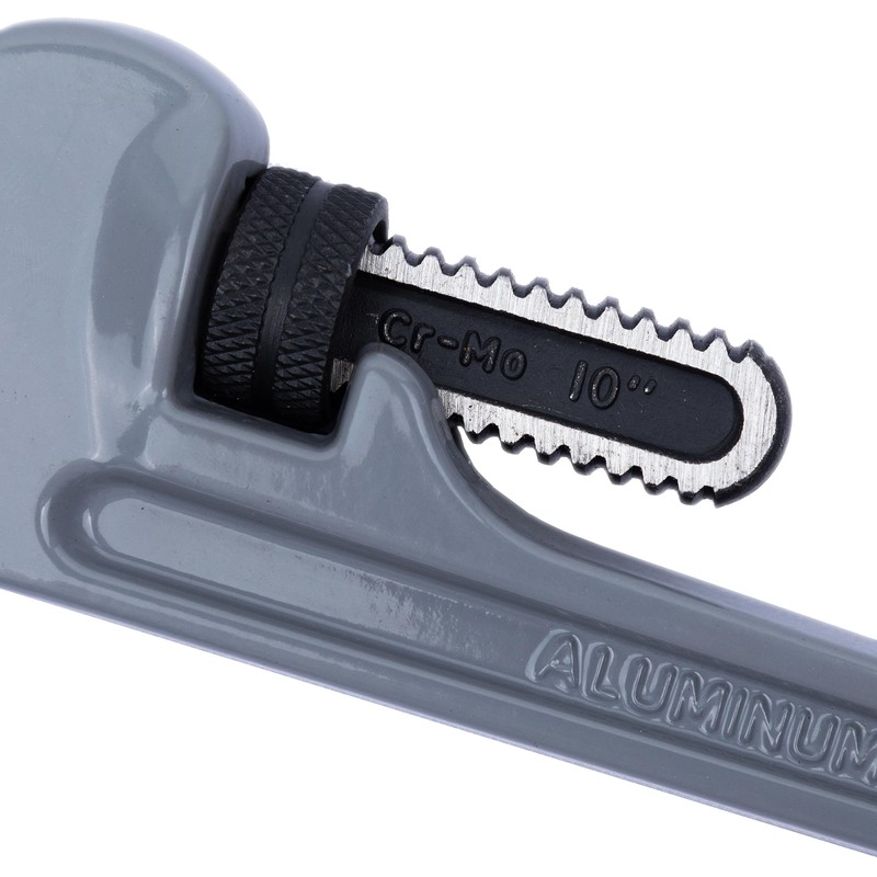 STEELMIGHT Aluminum Pipe Wrench Tooth Jaw Plumbing 10.2 inches (260