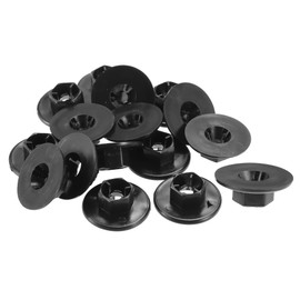 X AUTOHAUX Fender Liner Clips Replacement Fit for Kia Cadenza - Pack of 15 Black