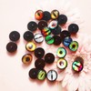 8mm 15pairs Sew on Eyes for Stuffed Animals Bear Crochet