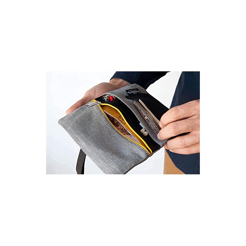 Tabaktasche f√ºr Drehtabak (30-50g), Filter, Bl√§ttchen und Feuerzeug