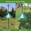 Squirrel Baffle, Squirrel Baffles for Bird Feeders,19 Inch Large Squirrel