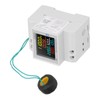 Single Phase Energy Meter Rail Frequency Power Factor Meters Multifunctional