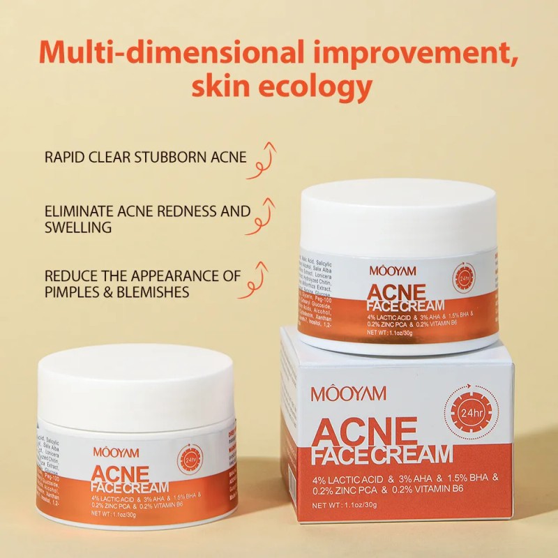 Crema Para El Tratamiento Del Acné Crema Facial Antiacné Pim