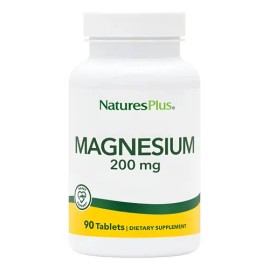 Magnesio NaturesPlus 200 mg  Magnesium Supplement for Bone  Muscle Health, 90 Tablets                                                                 