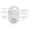 Sound White Noise Machine Portable Automatic Timer Light White Noise