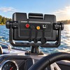 12-Pin Quick-Release Bail Mount for Fishfinder Installation – Adjustable Cradle