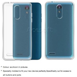 For LG Premium Real Soft Slim TPU Protective Case for LG Rebel 3 LTE L158VL Cellphone