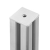 TSSS Pack of 10 M8 40 x 40 mm Aluminium